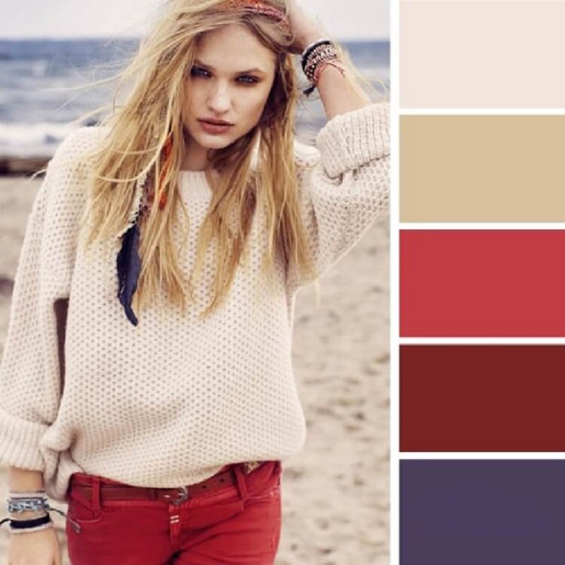Как научиться сочетать цвета в одежде