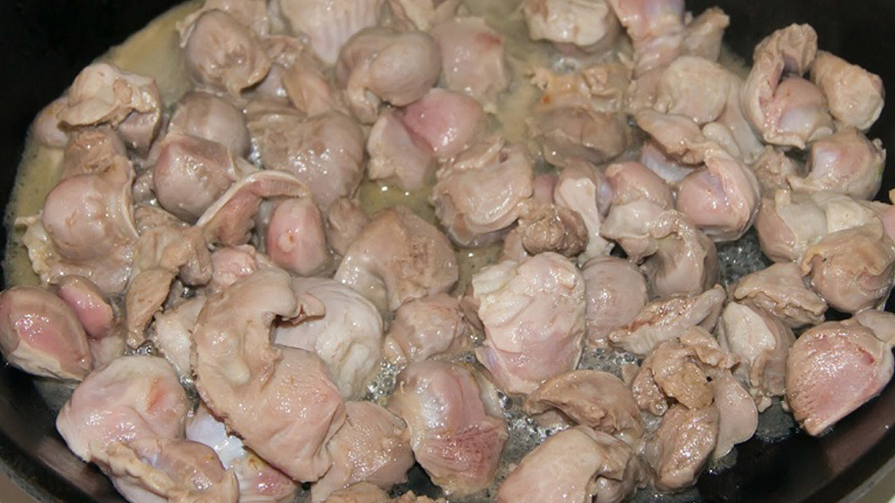 Желудки куриные фото рецепт пошагово с фото